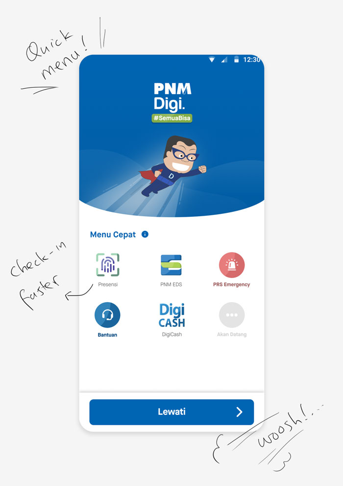 PNMDigi Karyawan UI/UX Revamp 2023
